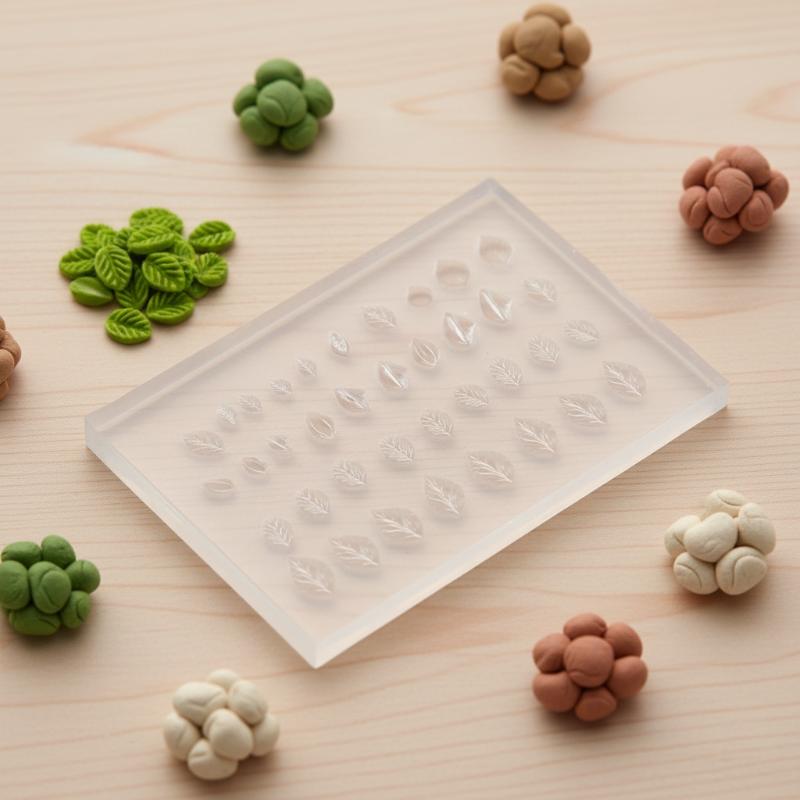 Art Craft And Design - 3D-siliconen mal voor nageldecoraties, DIY mini-bladontwerp