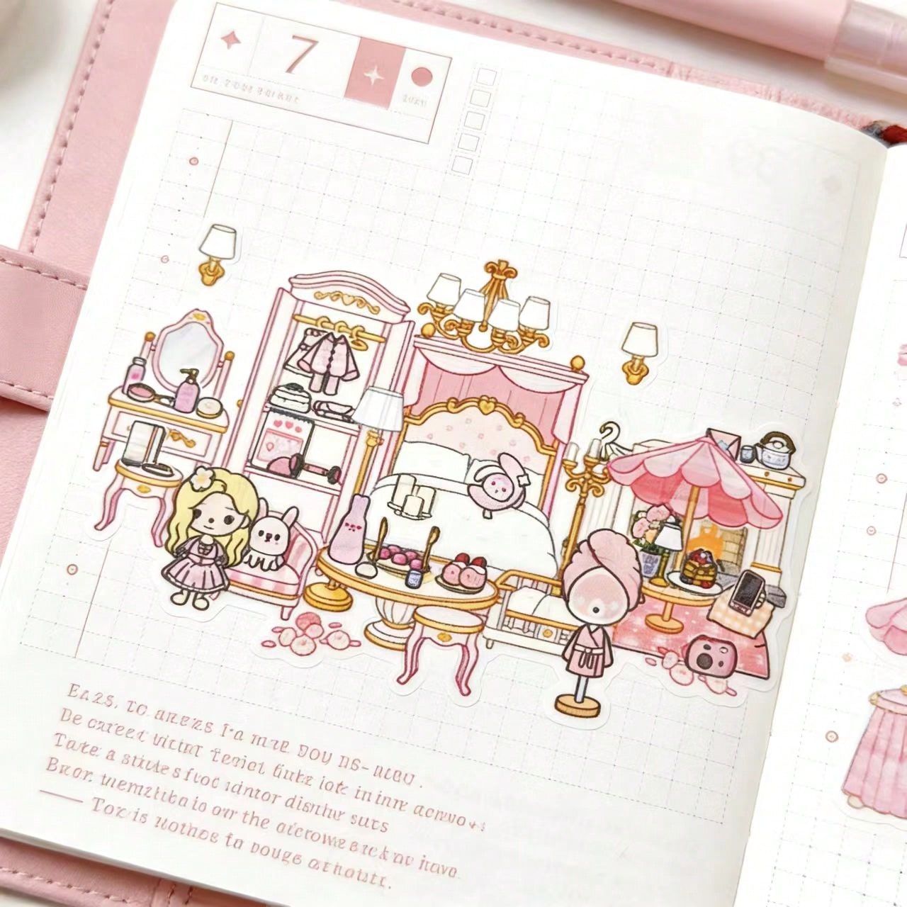 Art Craft Hotel - Pink Sakura Tree Hotelkamer DIY Kids