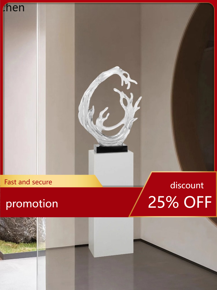 Art Craft Hotel - ZML Transparante Waterbloem Sculptuur Decoratie Hotel