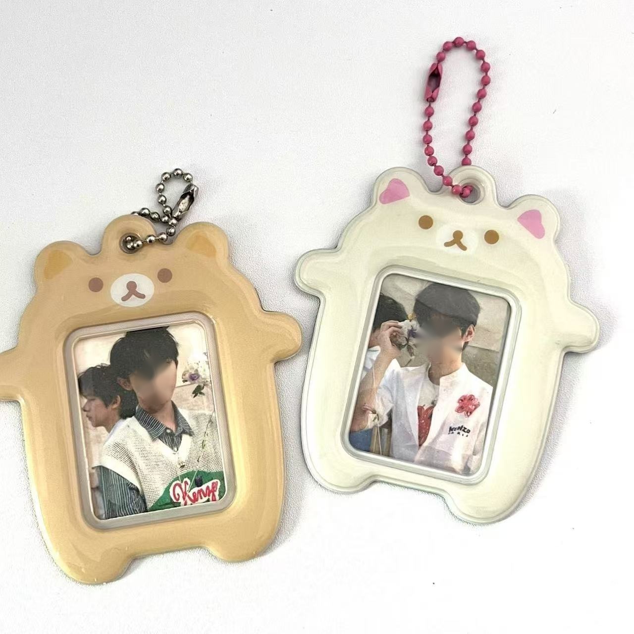Artwork Craft - Teddybeer fotolijst 2-inch beschermende ID-hoes met