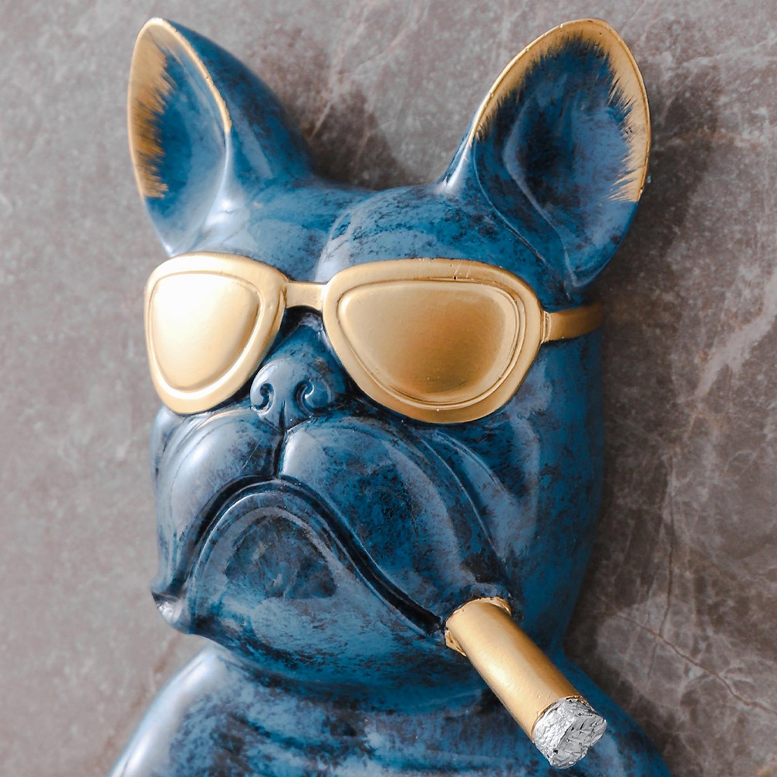 Art Craft Hotel - Cartoon Toiletpapier Houder Gemonteerd Dog Sculptuur