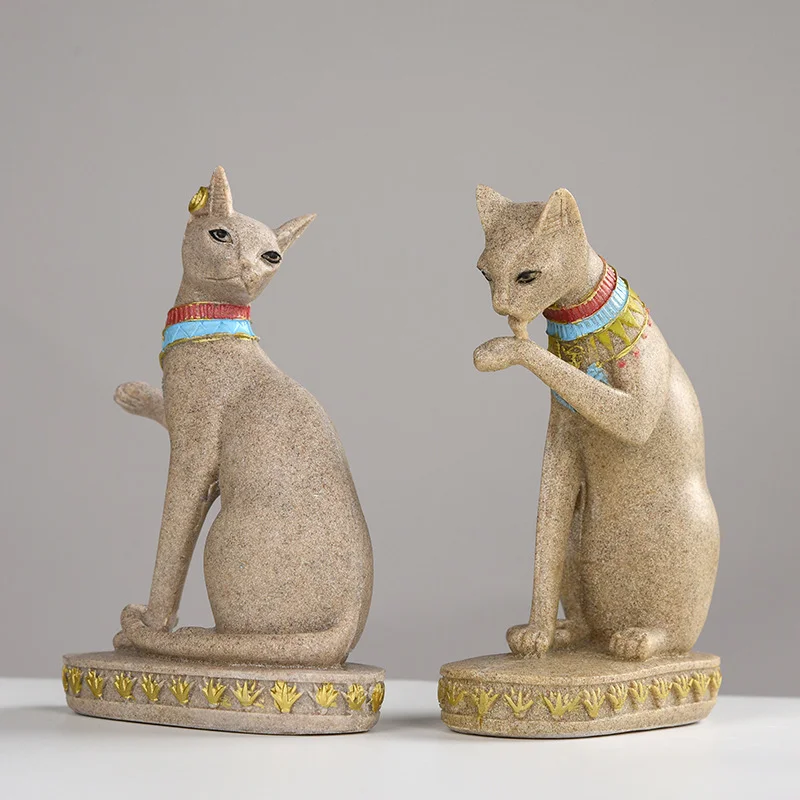 Art Craft Decoration Ideas - 14 cm Egyptische Katten God Art