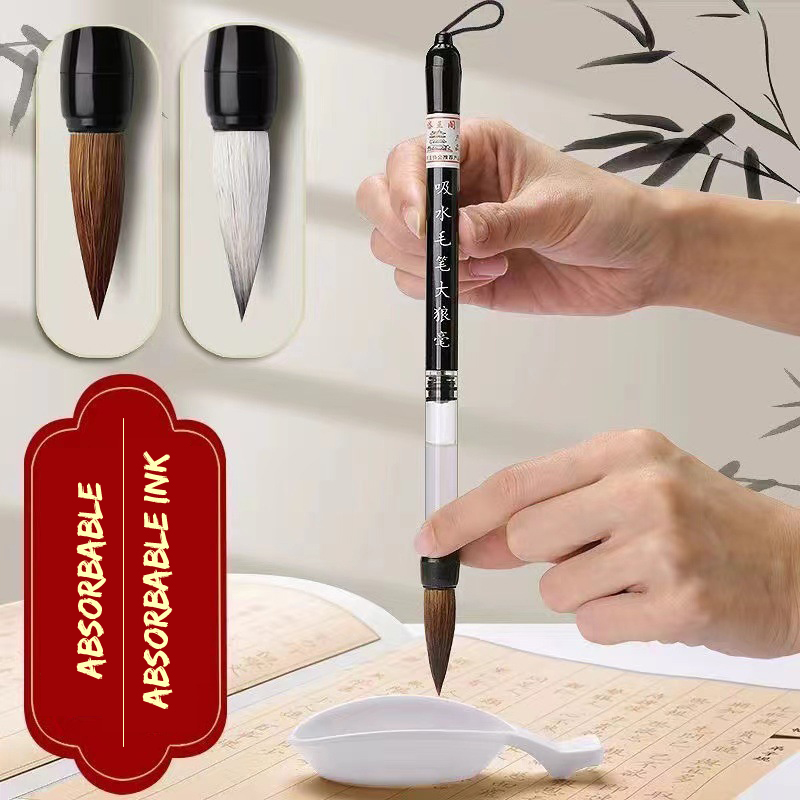 Calligraphy Pen Set - 3 Stuks Kalligrafie Borstel Set Water