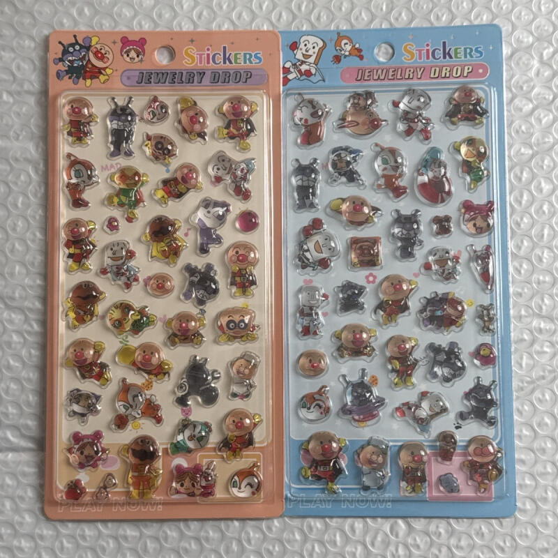 Artwork Craft - Kawaii Anpanman 3D reliëfsticker creativiteit cartoon