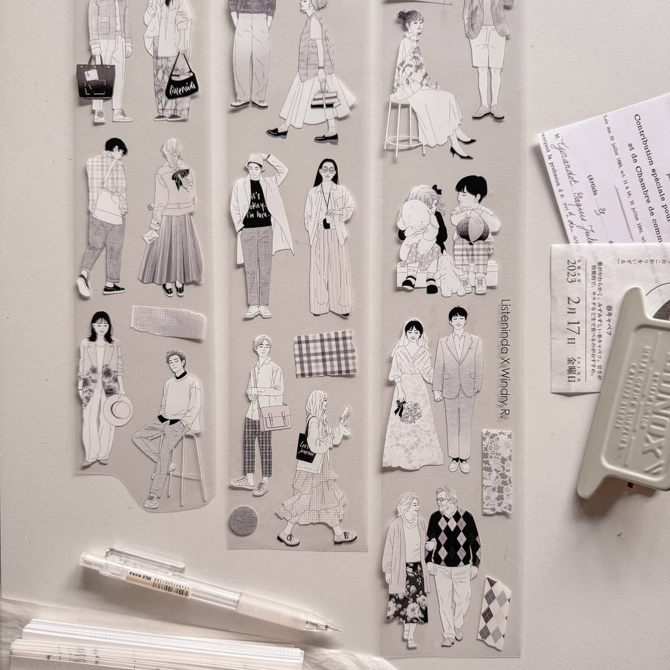 1 Loop Listenida X Windry Mono - Washi Tape Rolls recensie en prijs