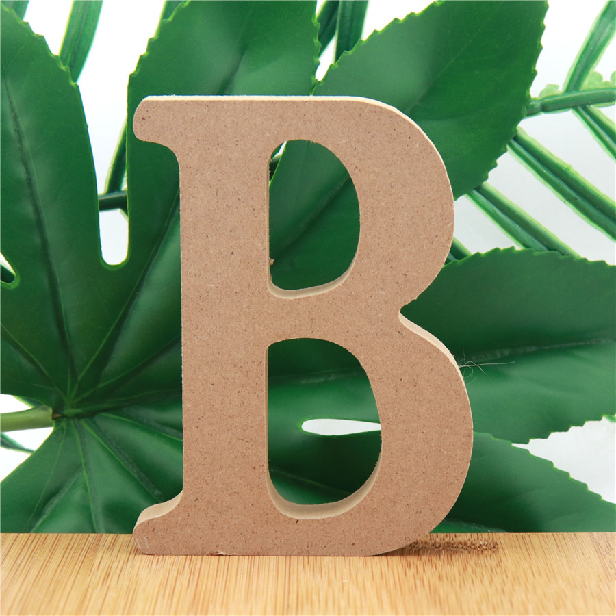 1Pc 10Cm Houtkleur Houten Lett - Art Craft And Design recensie en prijs