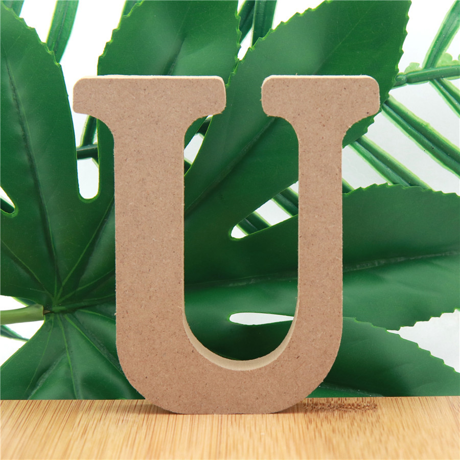 1Pc 10Cm Houtkleur Houten Lett - Art Craft And Design recensie en prijs
