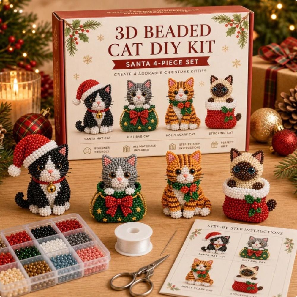 Miniatuur kralen 3D dieren knu - Art Craft And Design recensie en prijs