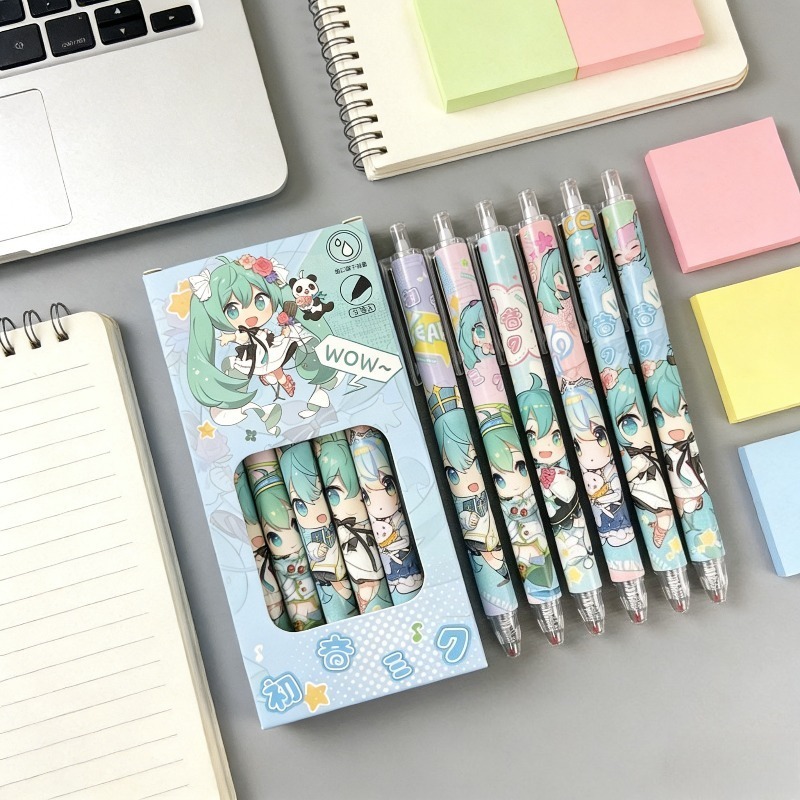 Hatsune Miku sneldrogende gelp - Calligraphy Pen Set recensie en prijs