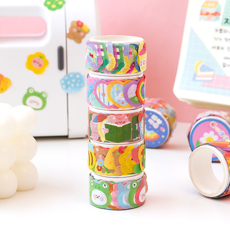 1 rol superleuke gestanst coll - Washi Tape Rolls recensie en prijs
