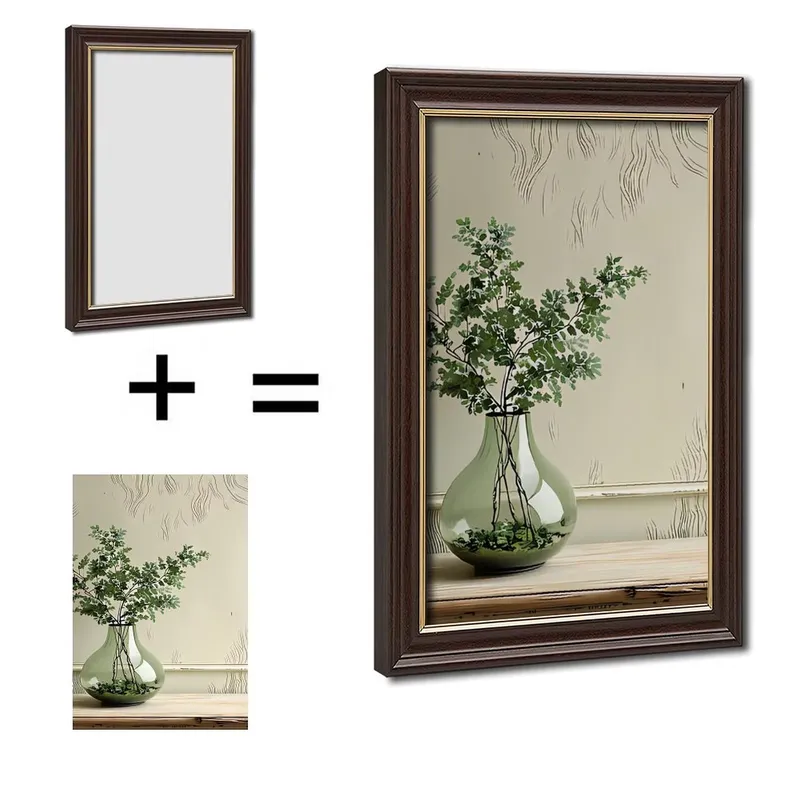 8x12 Picknickmand met houtnerf - Art Craft Decoration Ideas recensie en prijs