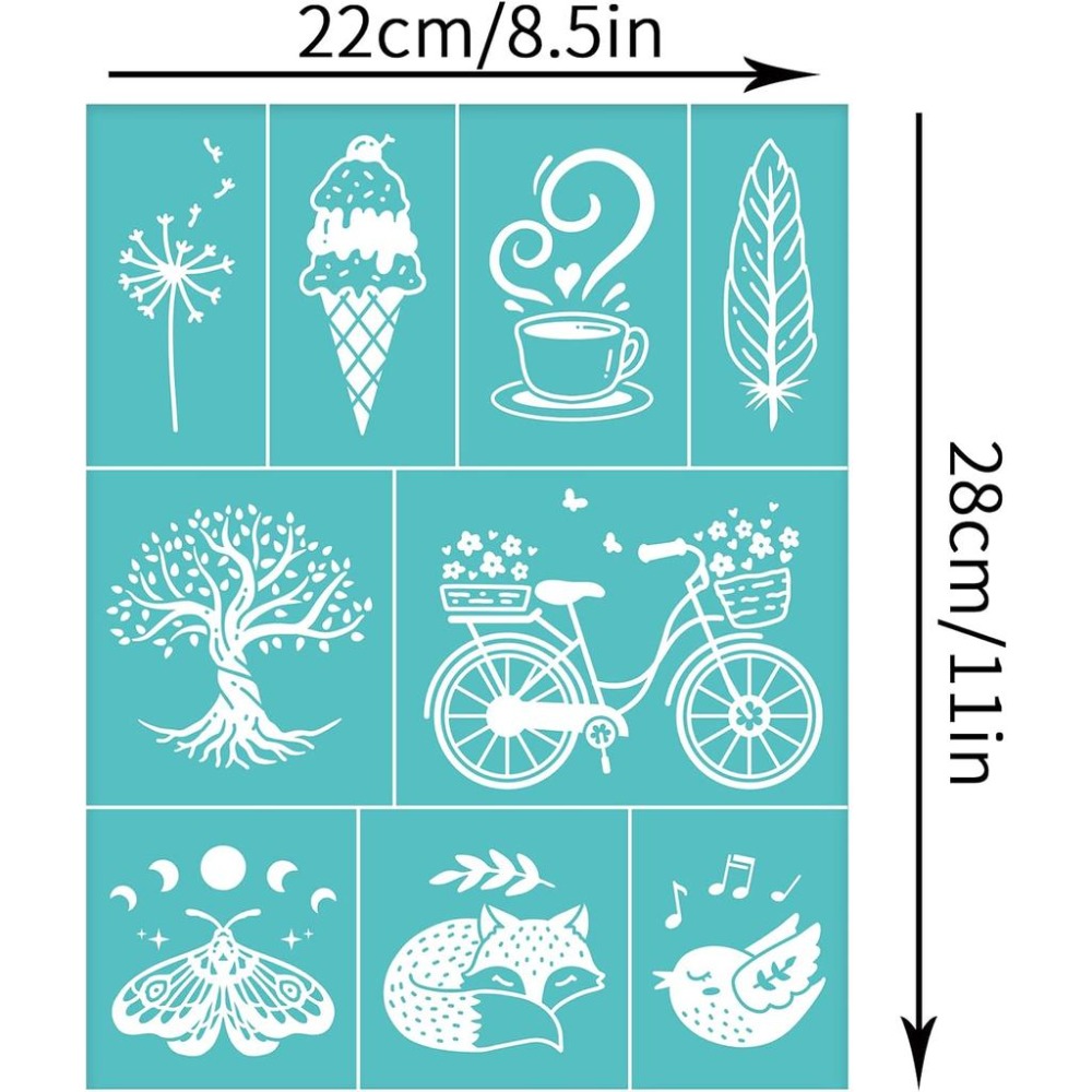 2 stuks zelfklevende zeefdruk  - Silk Screen Printing recensie en prijs