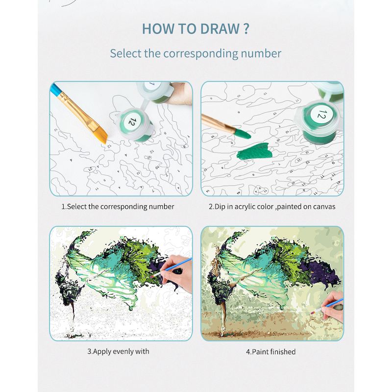 Gatyztory Schilderij Op Nummer - Art Craft Decoration Ideas recensie en prijs