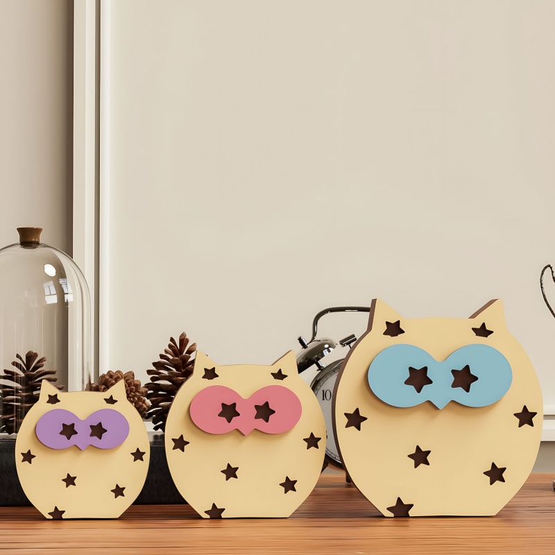 Uil Desktop Ornament Siliconen - Art Craft Show recensie en prijs