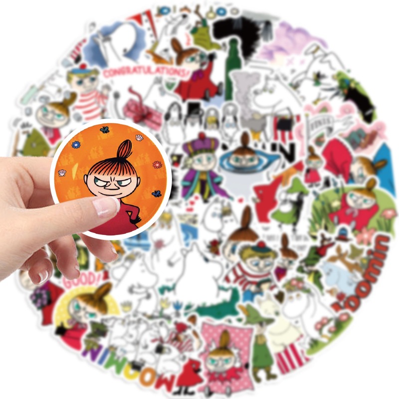 50 stuks Moomin waterdichte ze - Artwork Craft recensie en prijs