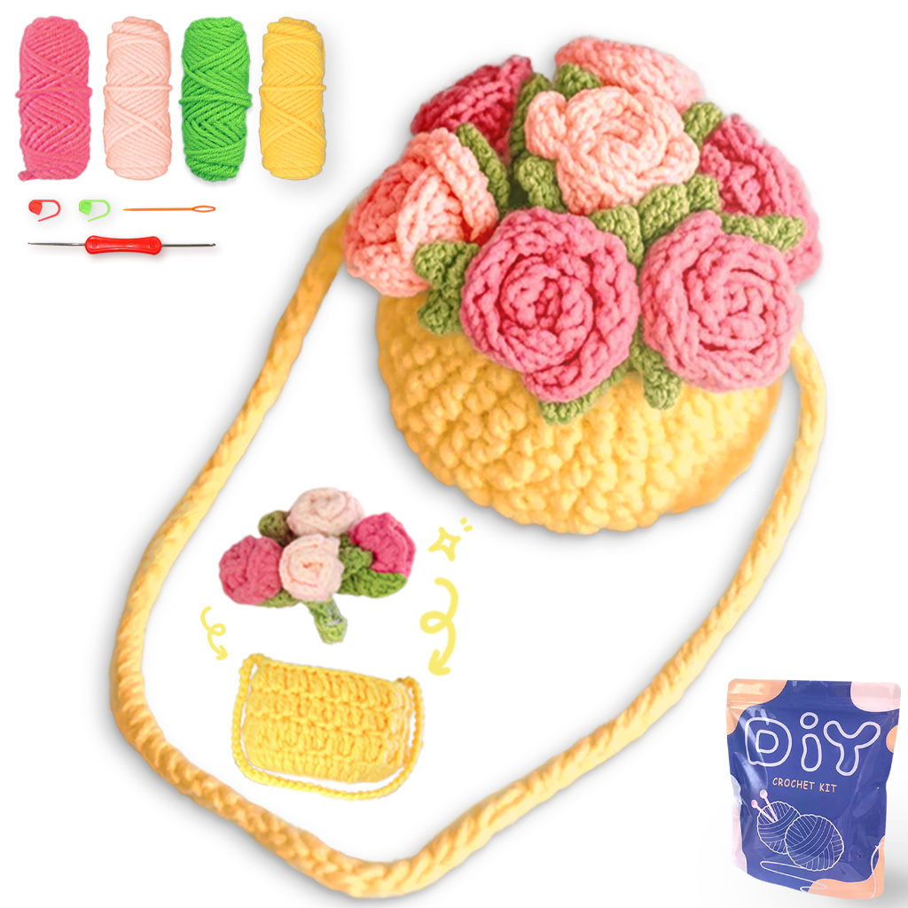 YAMAXIN Haaknaald DIY Kit voor - Art Craft Flower Making recensie en prijs