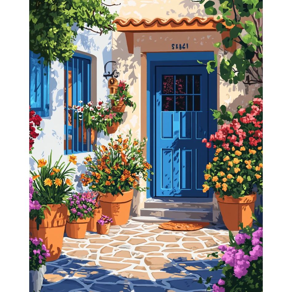 RUOPOTY De Blauwe Deur Diamant - Art Craft Decoration Ideas recensie en prijs