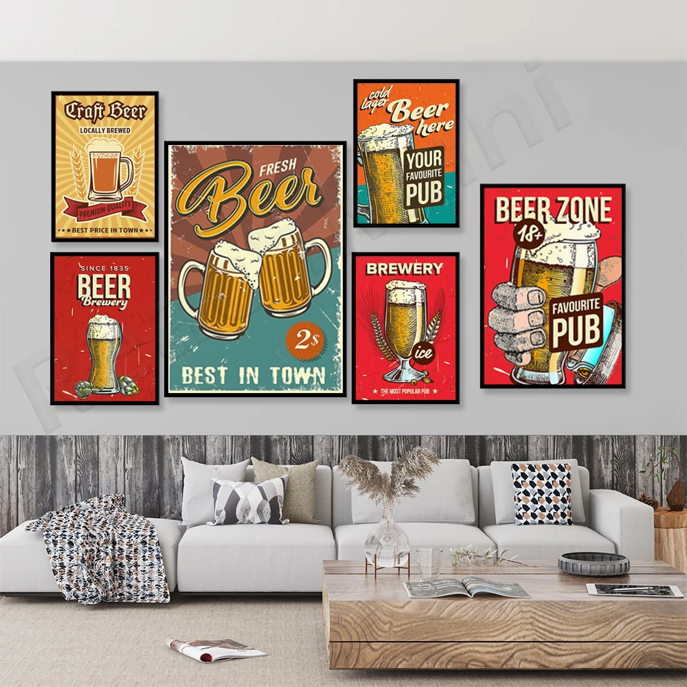 Favoriete pubposter, brouwerij - Art Craft Decoration Ideas recensie en prijs