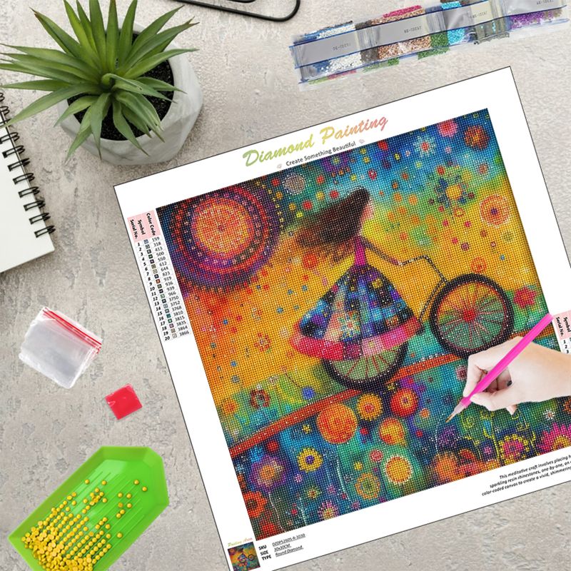 RUOPOTY Diamant schilderij woo - Art Craft Decoration Ideas recensie en prijs