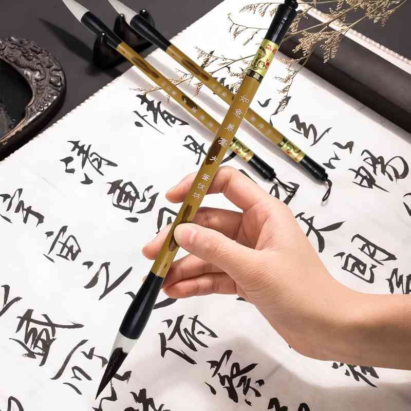 3-maten Chinese schrijfborstel - Calligraphy Pen Set recensie en prijs