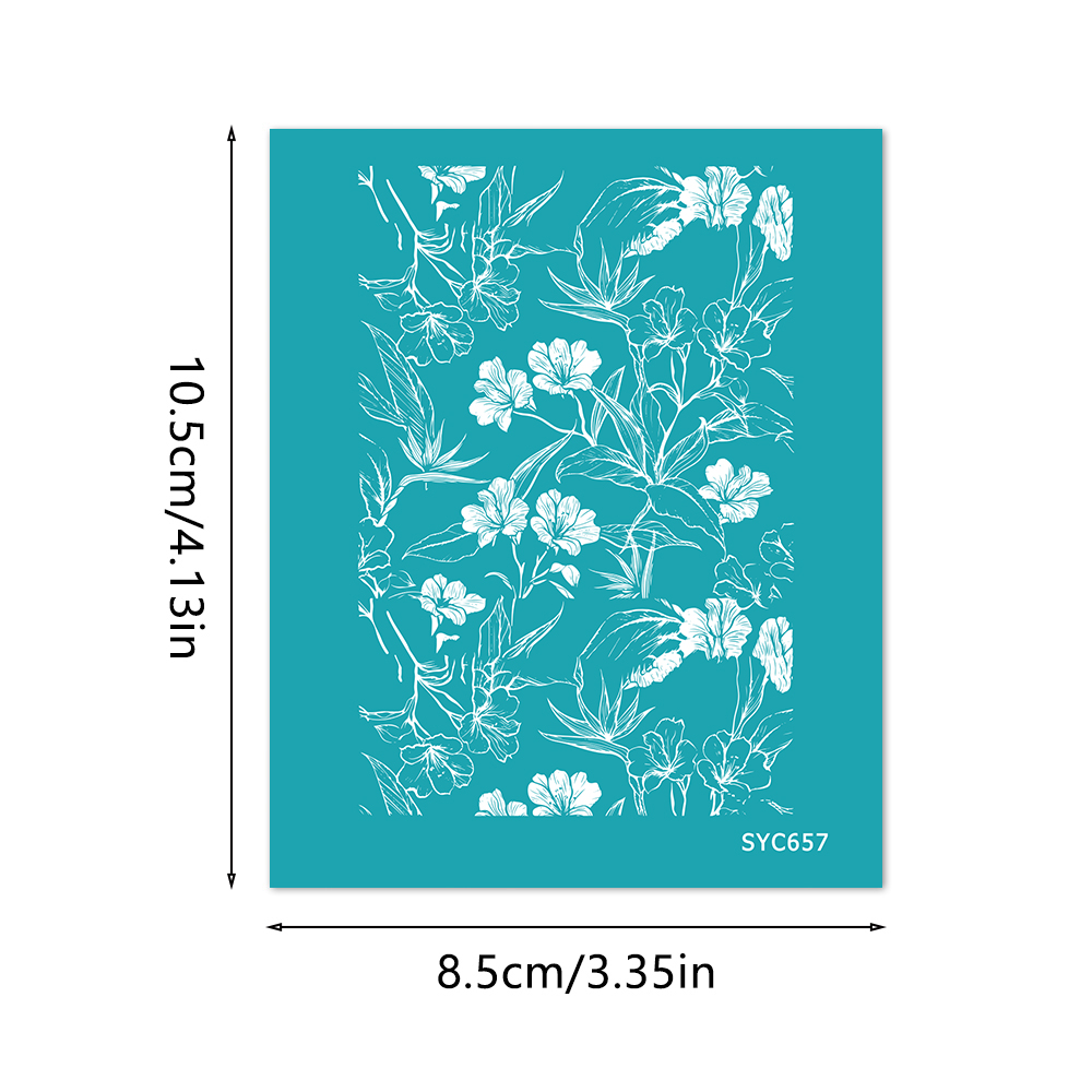 6 stijlen vintage bloemen- en  - Silk Screen Printing recensie en prijs