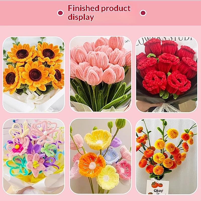 200/300 Stuks Chenille Stengel - Art Craft Flower Making recensie en prijs