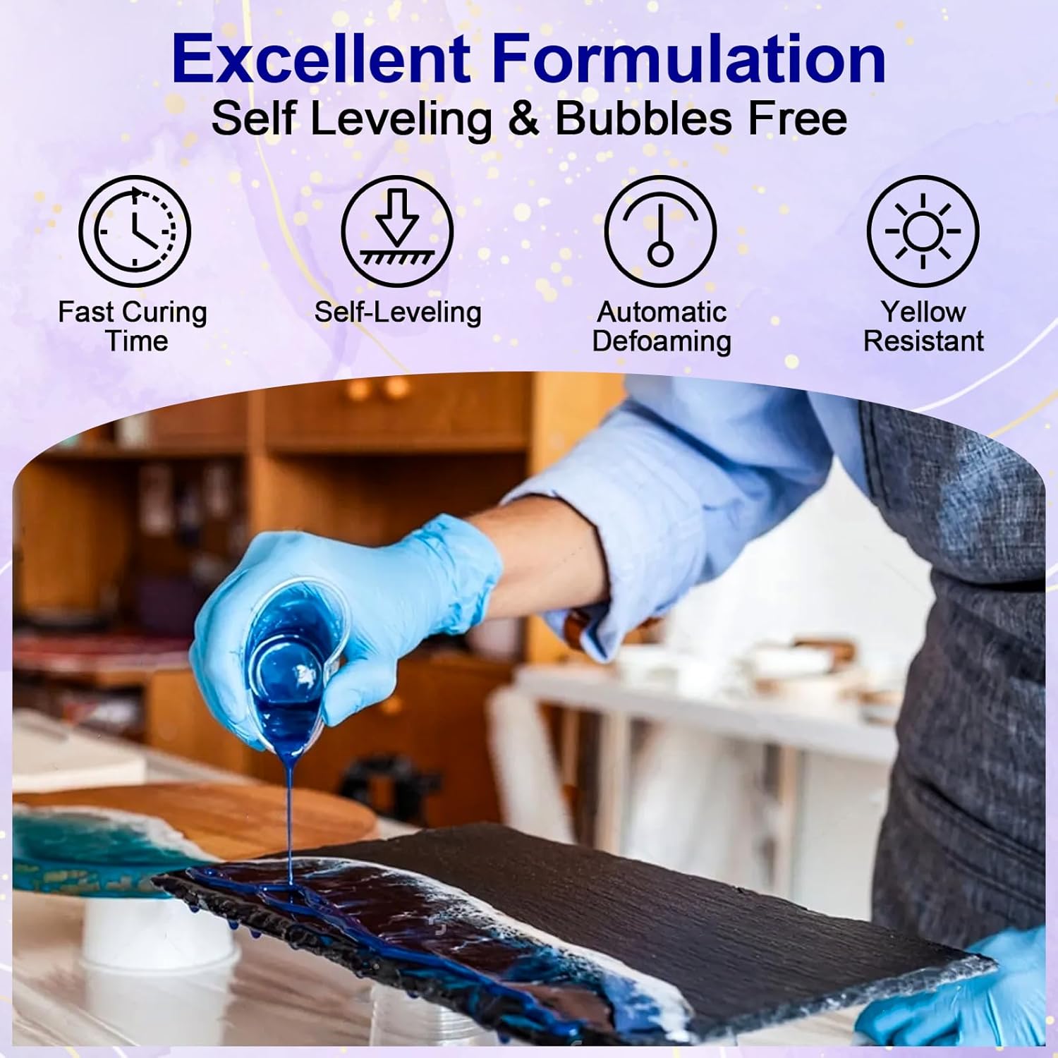 Heldere epoxyhars AB lijmverha - Art Craft Glue recensie en prijs