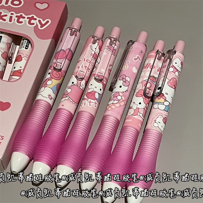 6 stks/set Cartoon Hello Kitty - Calligraphy Pen Set recensie en prijs