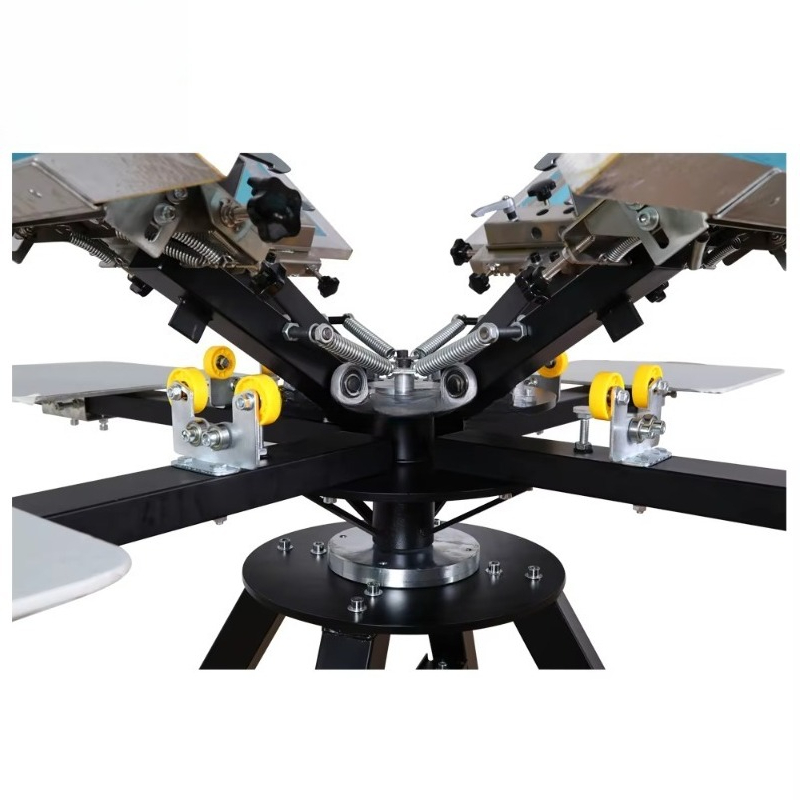 Rotatie Textielprintmachine 4  - Silk Screen Printing recensie en prijs
