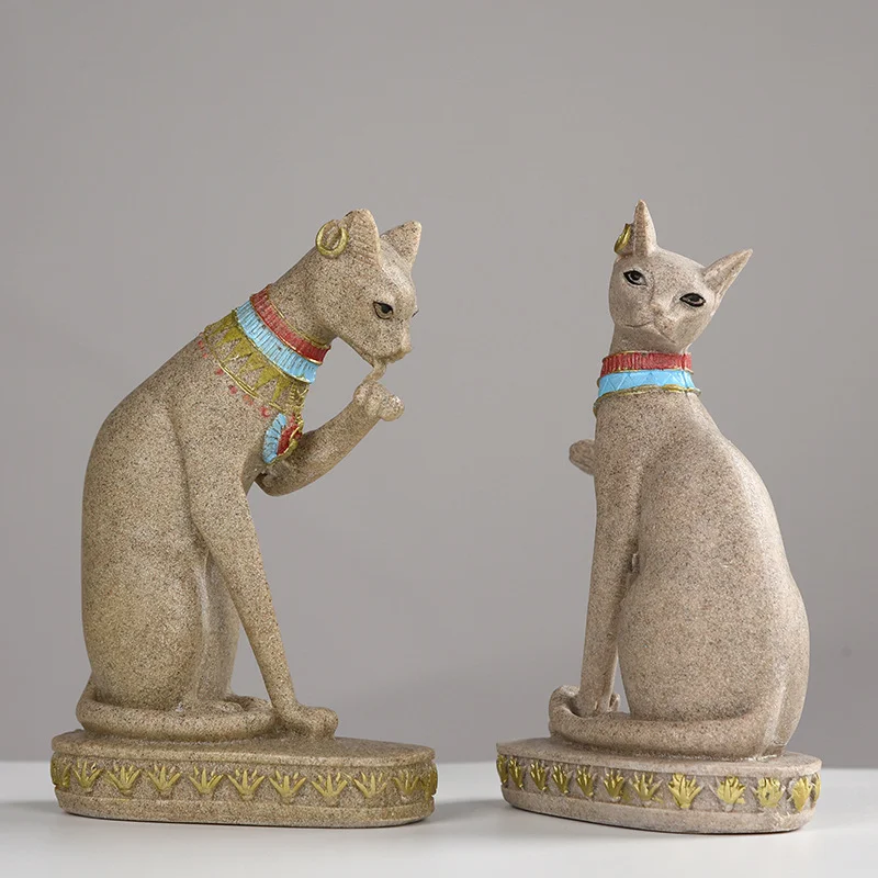 14 cm Egyptische Katten God Ar - Art Craft Decoration Ideas recensie en prijs