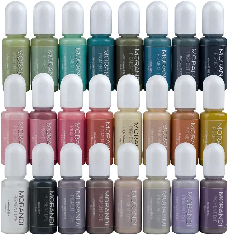 24 Kleuren Morandi Ondoorzicht - Alcohol Ink Set recensie en prijs