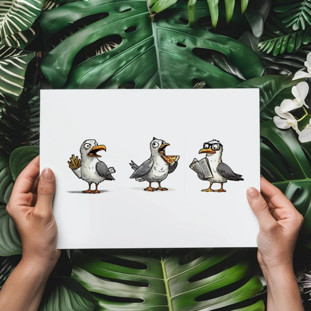 Meeuwen Clear Stamps Vogel Tra - Artwork Craft recensie en prijs