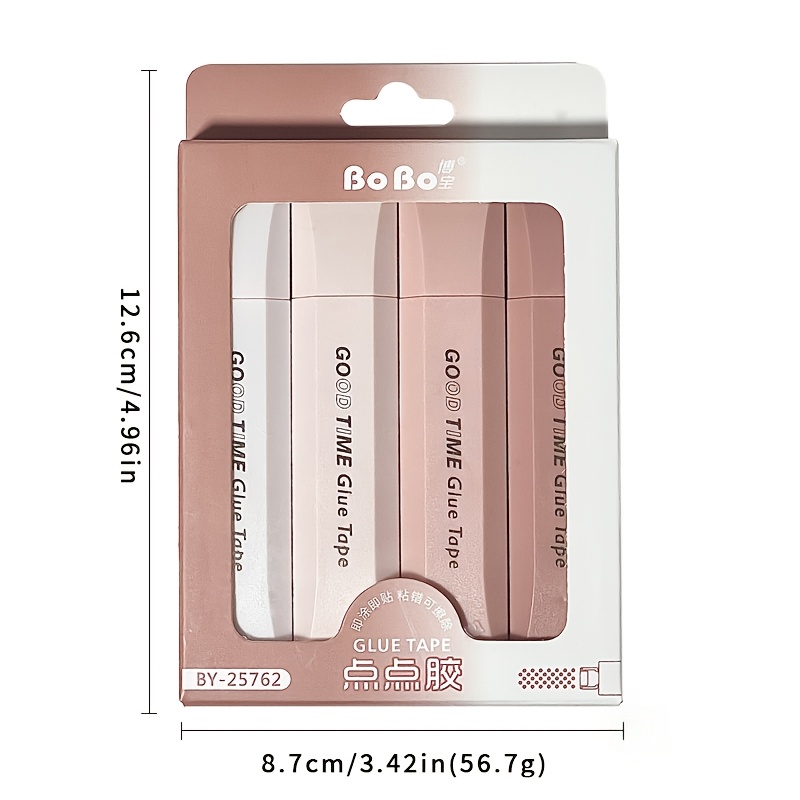 4-pack kleurverloop stippenlij - Art Craft Glue recensie en prijs