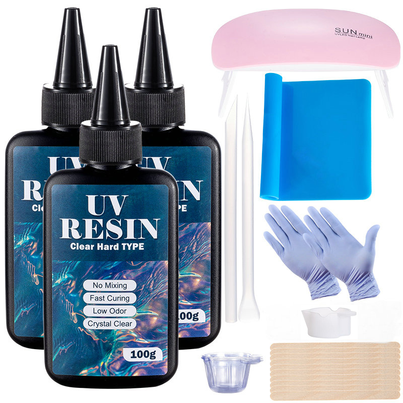 100g/250g helder UV-hars hard  - Art Craft Glue recensie en prijs
