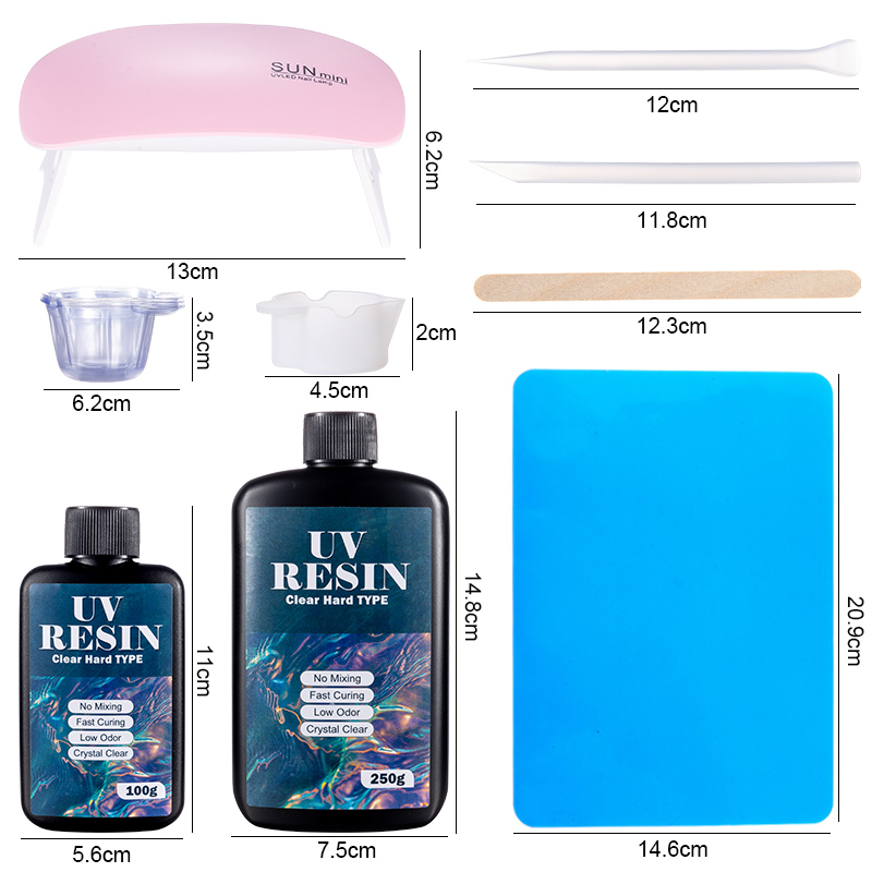 100g/250g helder UV-hars hard  - Art Craft Glue recensie en prijs