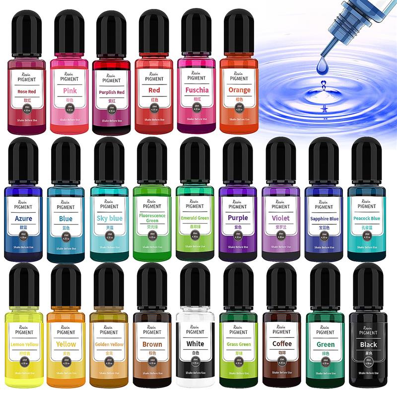 24 Kleuren Kunst Inkt Alcohol  - Alcohol Ink Set recensie en prijs